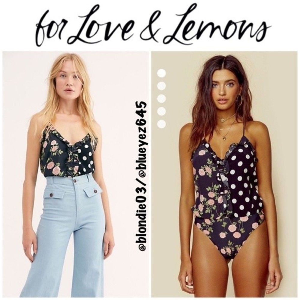 For Love & Lemons “Mochi” bodysuit XS NWT - Picture 1 of 6
